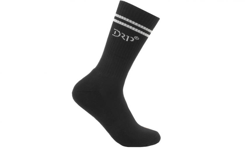 DRP Socks Socken Baumwolle Schwarz Weiß